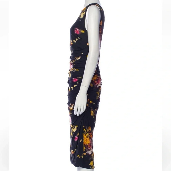 Dolce & Gabbana midi floral dress size M - Picture 3 of 4